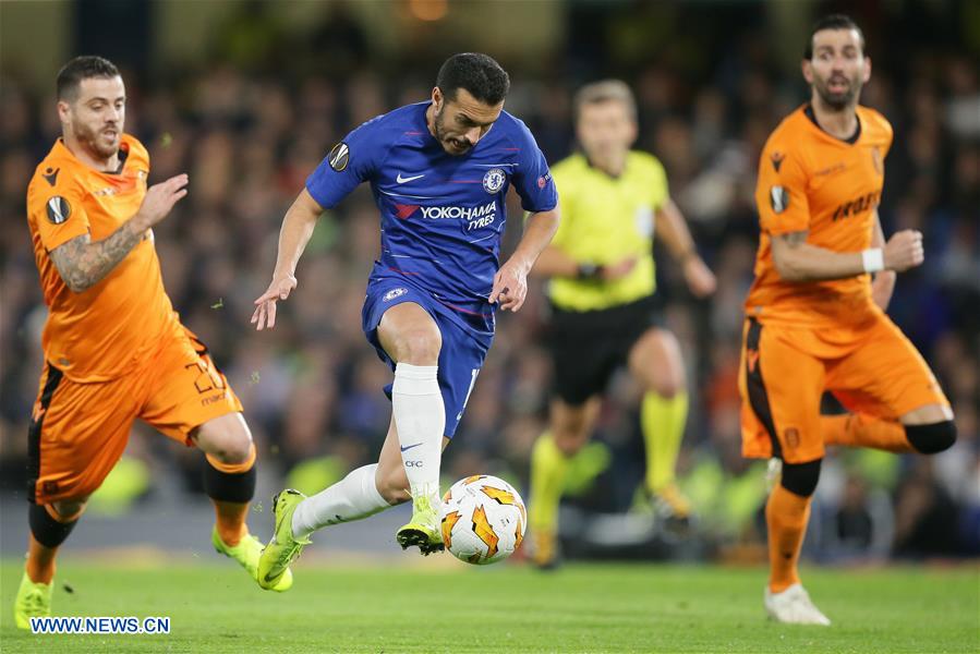 (SP) BRITAIN-LONDON-FOOTBALL-EUROPA LEAGUE-CHELSEA VS PAOK