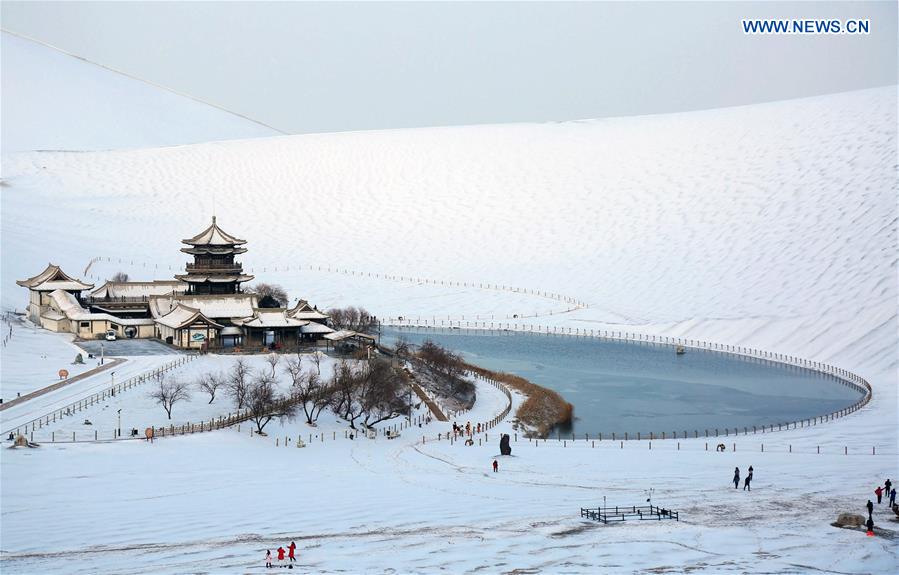 #CHINA-GANSU-DUNHUANG-SCENERY (CN)