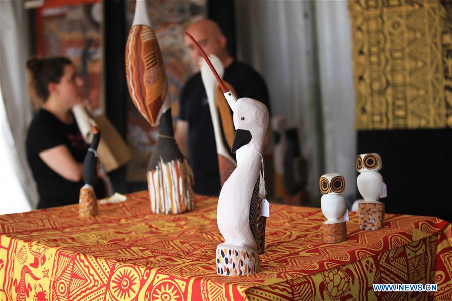 AUSTRALIA-CANBERRA-INDIGENOUS ART MARKET