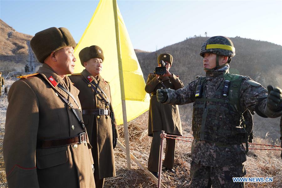 KOREA-DMZ-BORDER-GUARD POSTS-PULLOUT