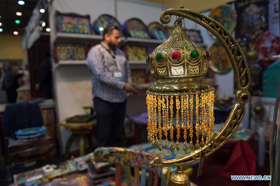 EGYPT-CAIRO-IHS 2018-HANDICRAFTS-EXHIBITION