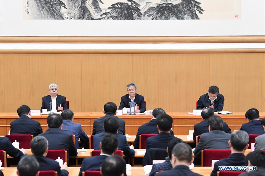 CHINA-BEIJING-HU CHUNHUA-POVERTY ALLEVIATION-MEETING (CN)