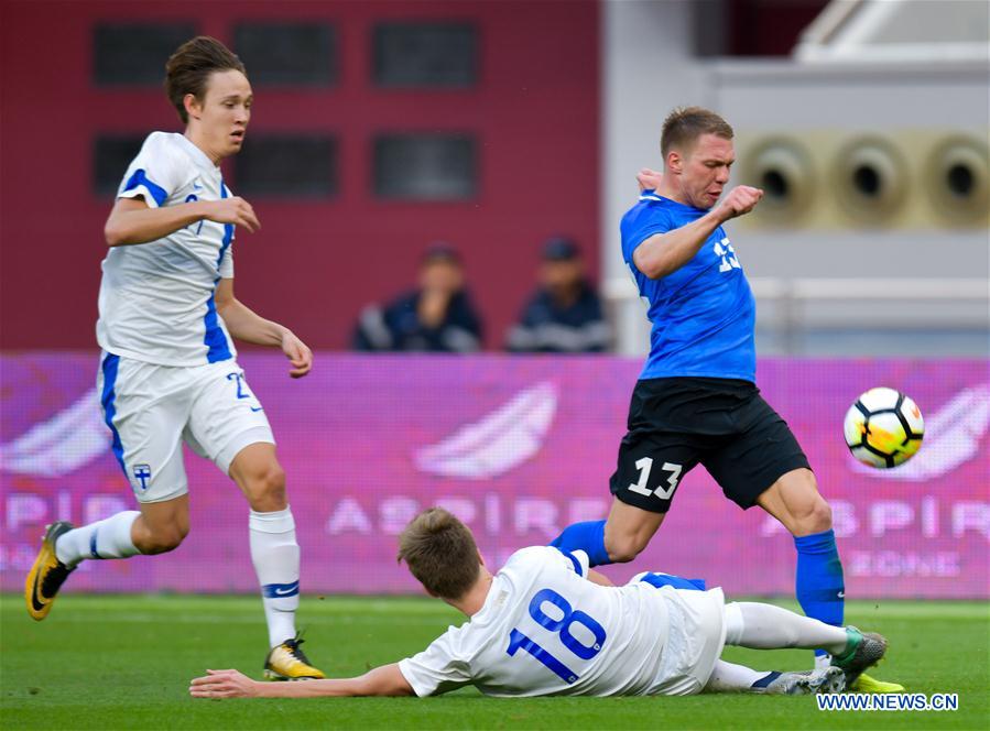 (SP)QATAR-DOHA-SOCCER-INT'L FRIENDLY-ESTONIA VS FINLAND