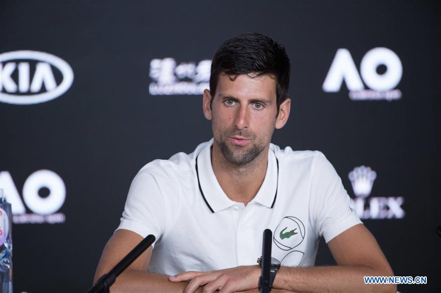 (SP)AUSTRALIA-MELBOURNE-TENNIS-AUSTRALIAN OPEN-PRESS CONFERENCE