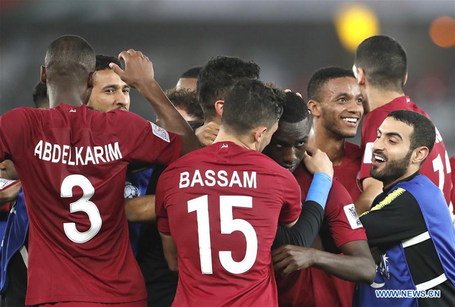 (SP)UAE-ABU DHABI-SOCCER-AFC ASIAN CUP 2019-GROUP E-SAU VS QAT