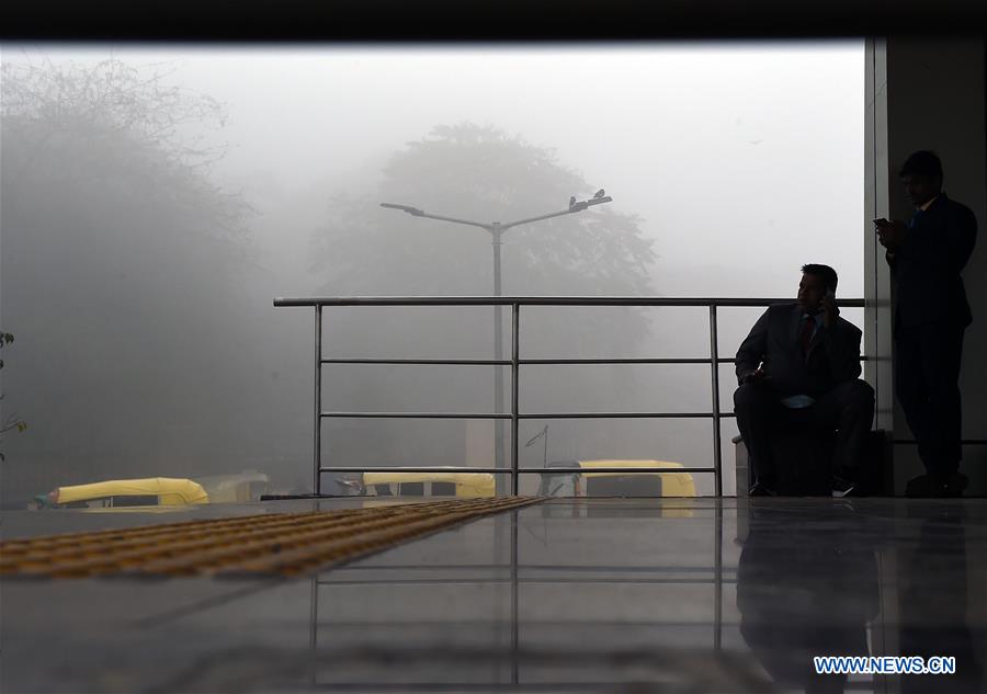 INDIA-NEW DELHI-FOG