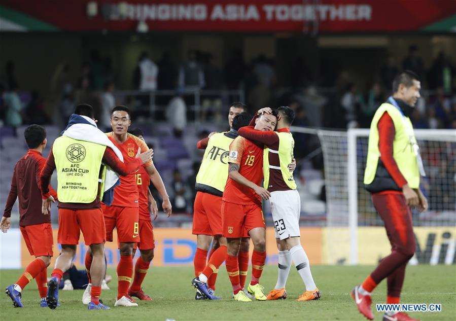 (SP)UAE-AL AIN-SOCCER-AFC ASIAN CUP 2019-CHN VS THA