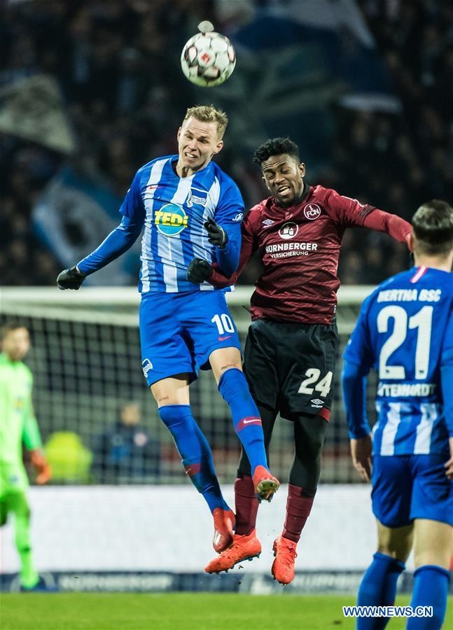 (SP)GERMANY-NUREMBERG-SOCCER-BUNDESLIGA-NUREMBERG VS HERTHA