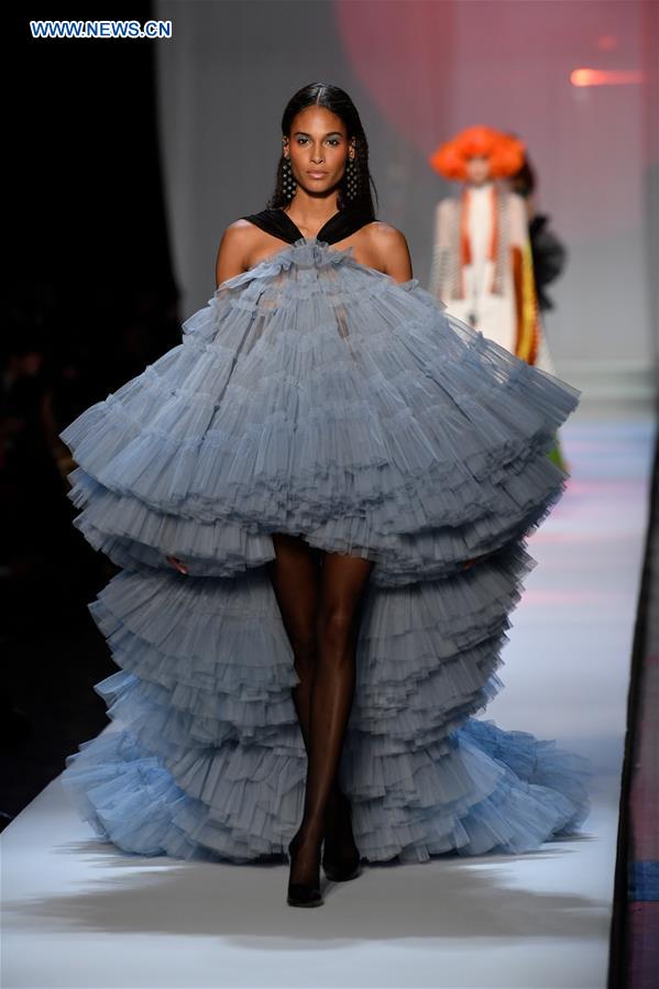 FRANCE-PARIS-FASHION WEEK-HAUTE COUTURE-JEAN PAUL GAULTIER