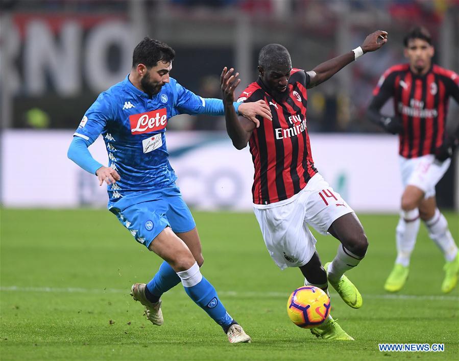 (SP)ITALY-MILAN-SOCCER-SERIE A-AC MILAN VS NAPOLI