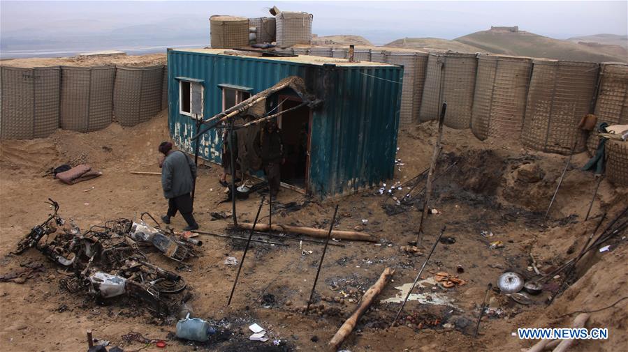 AFGHANISTAN-BALKH-TALIBAN ATTACK-SECURITY CHECKPOINT