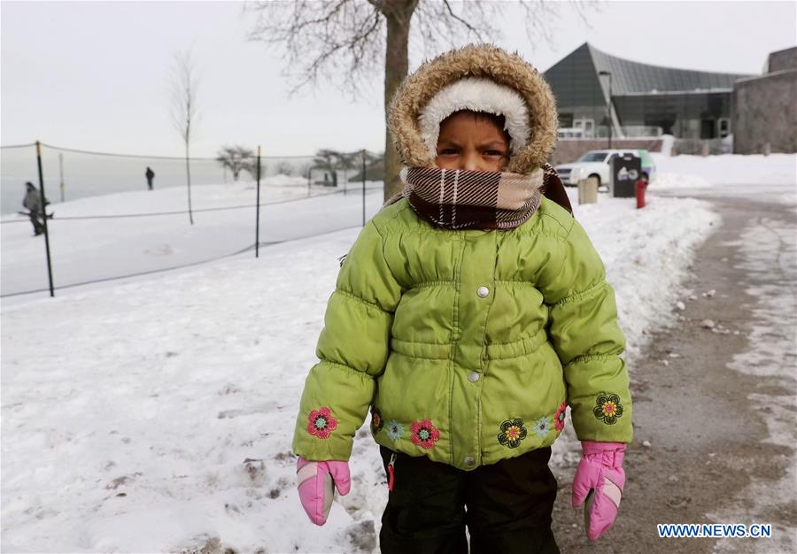 U.S.-CHICAGO-COLD WEATHER