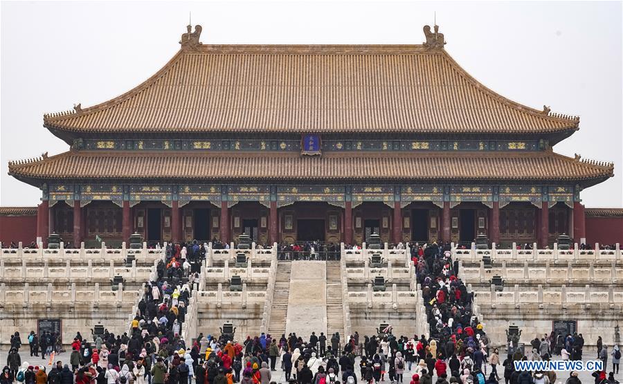 (InPalaceMuseum)CHINA-BEIJING-PALACE MUSEUM-SPRING FESTIVAL (CN)