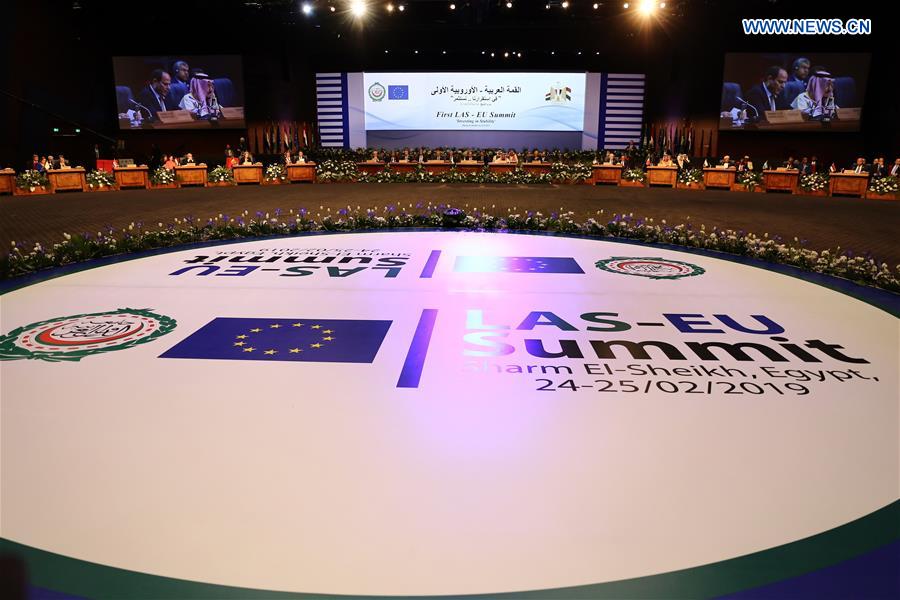 EGYPT-SHARM EL-SHEIKH-LAS-EU SUMMIT