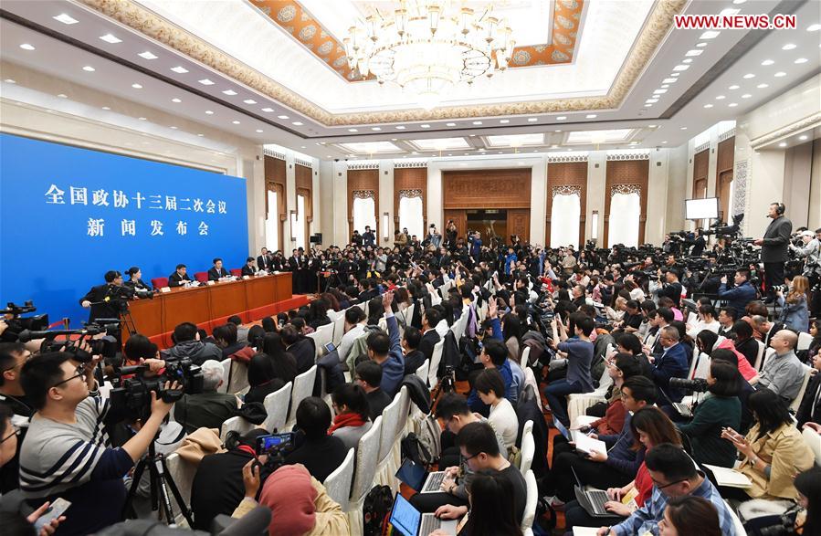 (TWO SESSIONS)CHINA-BEIJING-CPPCC-PRESS CONFERENCE (CN)