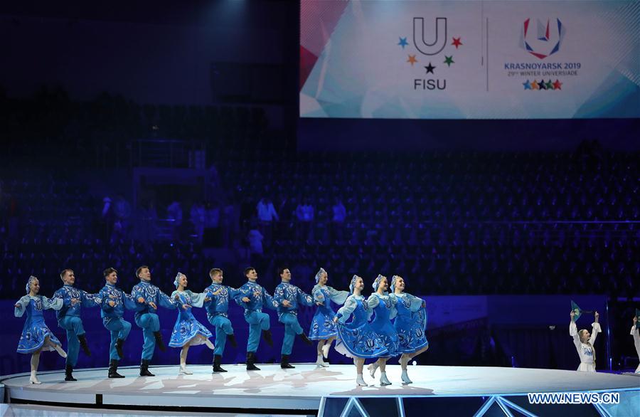 (SP)RUSSIA-KRASNOYARSK-29TH WINTER UNIVERSIADE-OPENING CEREMONY