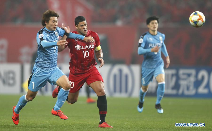 (SP)CHINA-SHANGHAI-AFC CHAMPIONS LEAGUE-GROUP H-SHANGHAI SIPG VS KAWASAKI FRONTALE(CN)