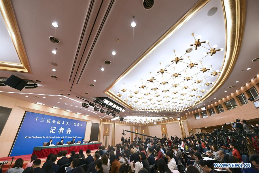 (TWO SESSIONS)CHINA-BEIJING-NPC-PRESS CONFERENCE (CN)