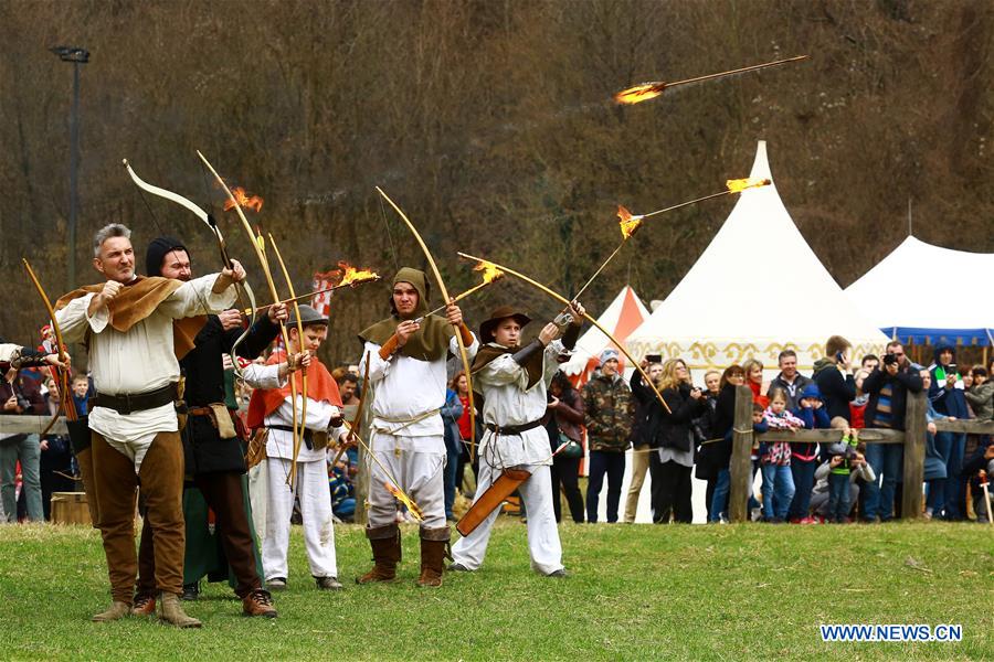 CROATIA-SAMOBOR-BATTLE OF SAMOBOR-RE-ENACTMENT