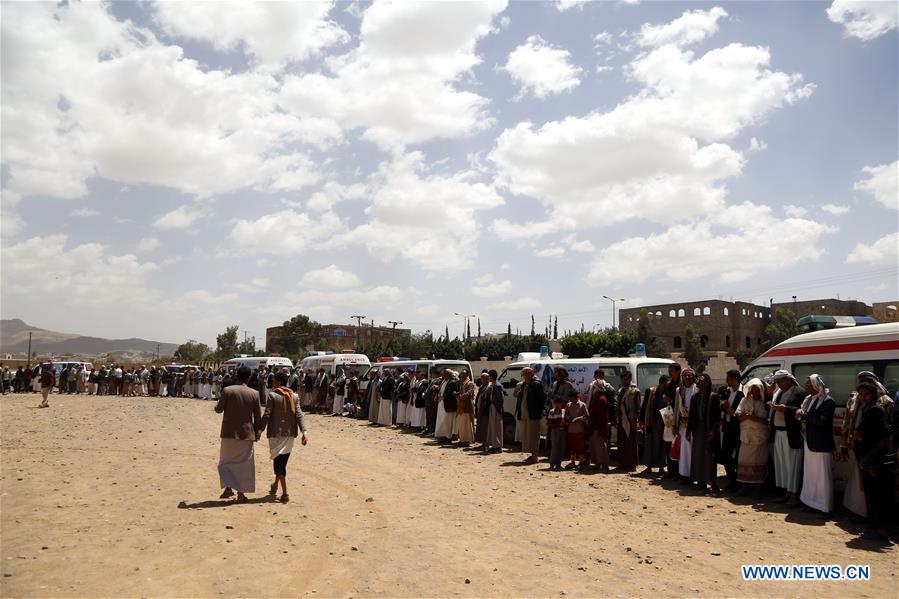 YEMEN-SANAA-AIRSTRIKE VICTIM-FUNERAL