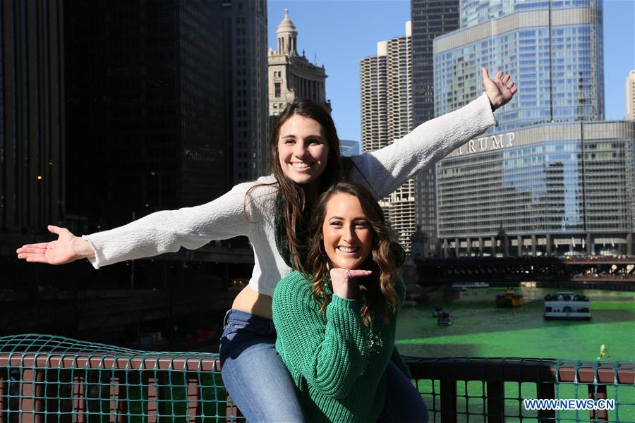 U.S.-CHICAGO-ST. PATRICK'S DAY-CELEBRATION