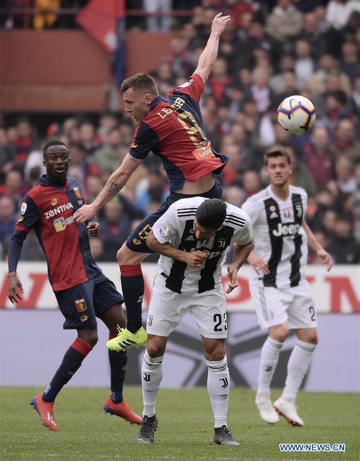 (SP)ITALY-GENOA-FOOTBALL-SERIE A-GENOA VS JUVENTUS