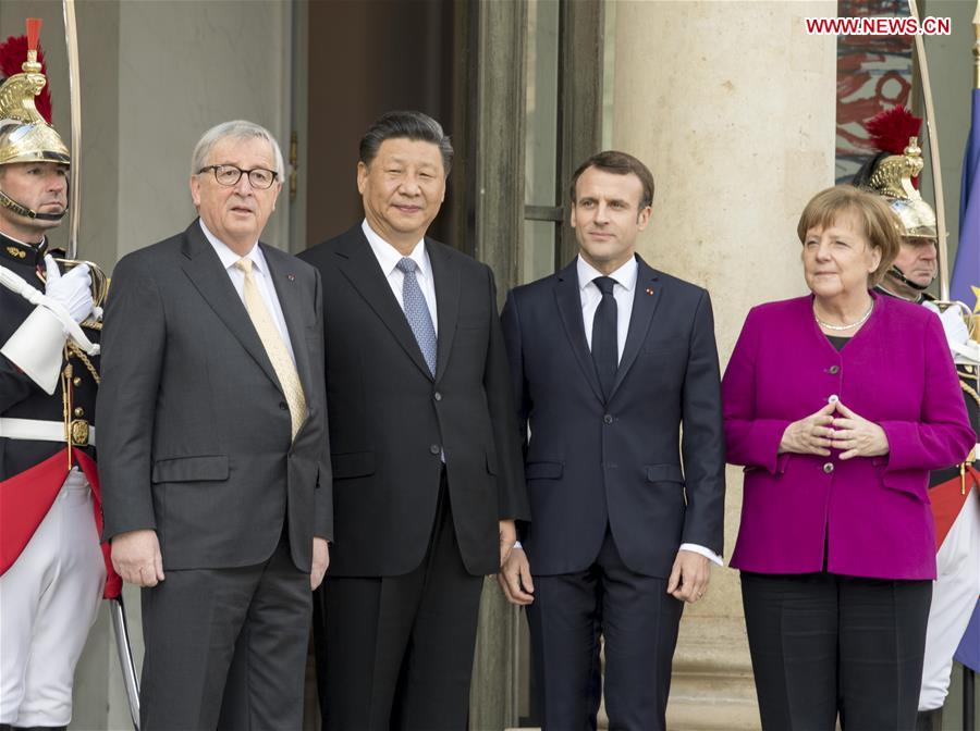 FRANCE-PARIS-CHINA-XI JINPING-FORUM-MEETING