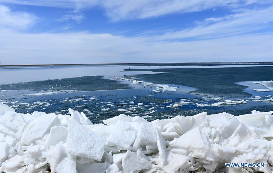 CHINA-QINGHAI LAKE-SPRING-MELT (CN)