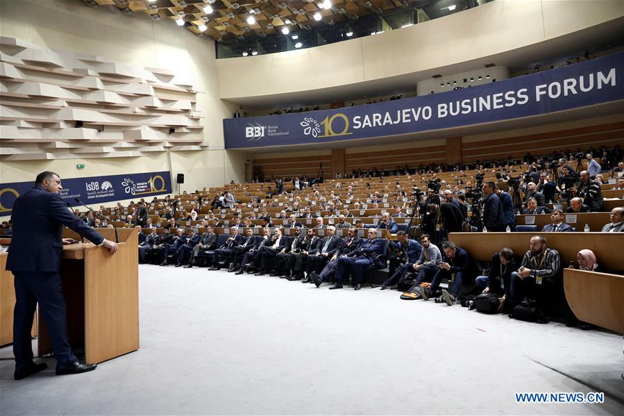 BOSNIA AND HERZEGOVINA-SARAJEVO-BUSINESS-FORUM