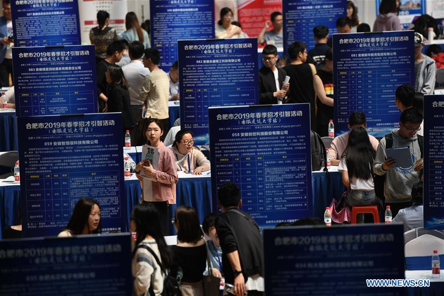 CHINA-ANHUI-HEFEI-EMPLOYMENT-JOB FAIR (CN)