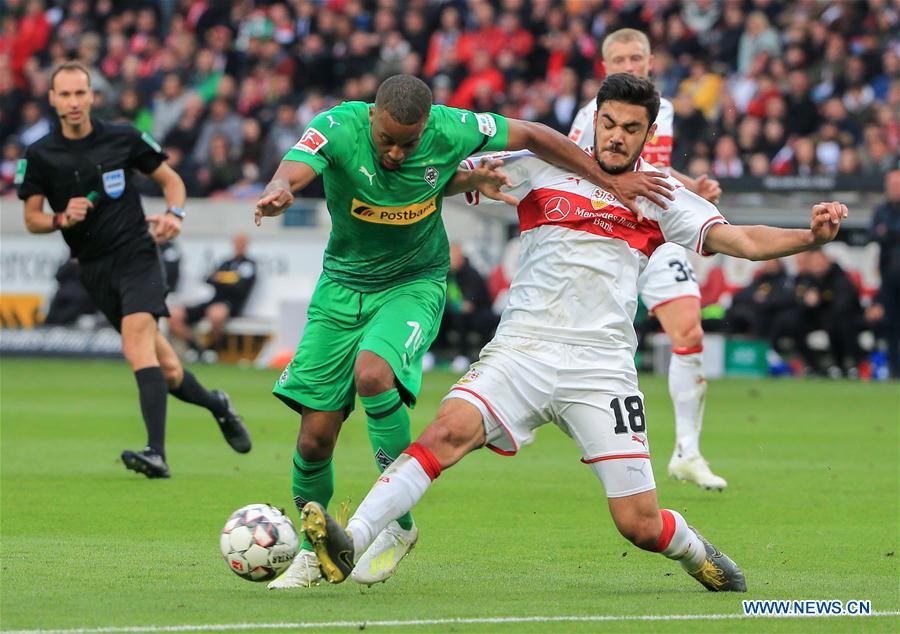 (SP)GERMANY-STUTTGART-SOCCER-BUNDESLIGA-STUTTGART VS MOENCHENGLADBACH