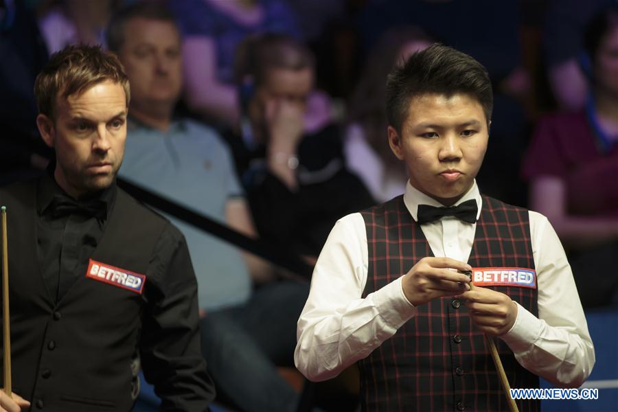 (SP)BRITAIN-SHEFFIELD-SNOOKER-WORLD CHAMPIONSHIP-DAY 10