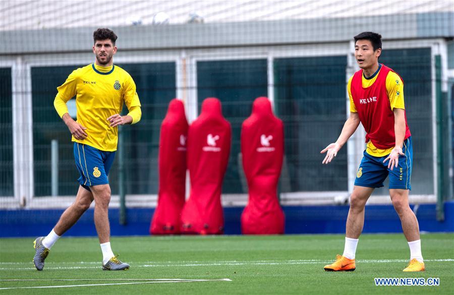 (SP)SPAIN-BARCELONA-RCD ESPANYOL-TRAINING