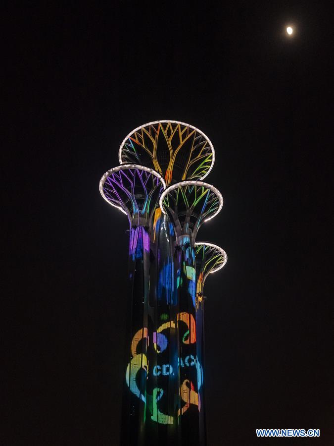 (CDAC) CHINA-BEIJING-CDAC-LIGHT-NIGHT VIEW (CN)