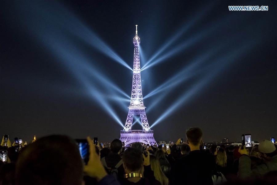 FRANCE-PARIS-EIFFEL TOWER-ANNIVERSARY