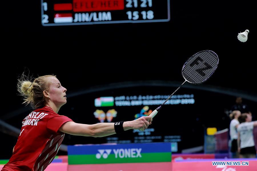 (SP)CHINA-NANNING-BADMINTON-SUDIRMAN CUP 2019 (CN)