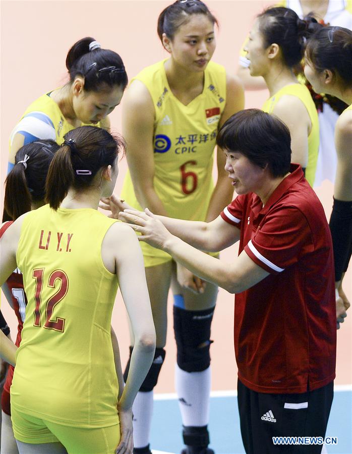 (SP)CHINA-MACAO-VOLLEYBALL-NATIONS LEAGUE-CHN VS BEL (CN)