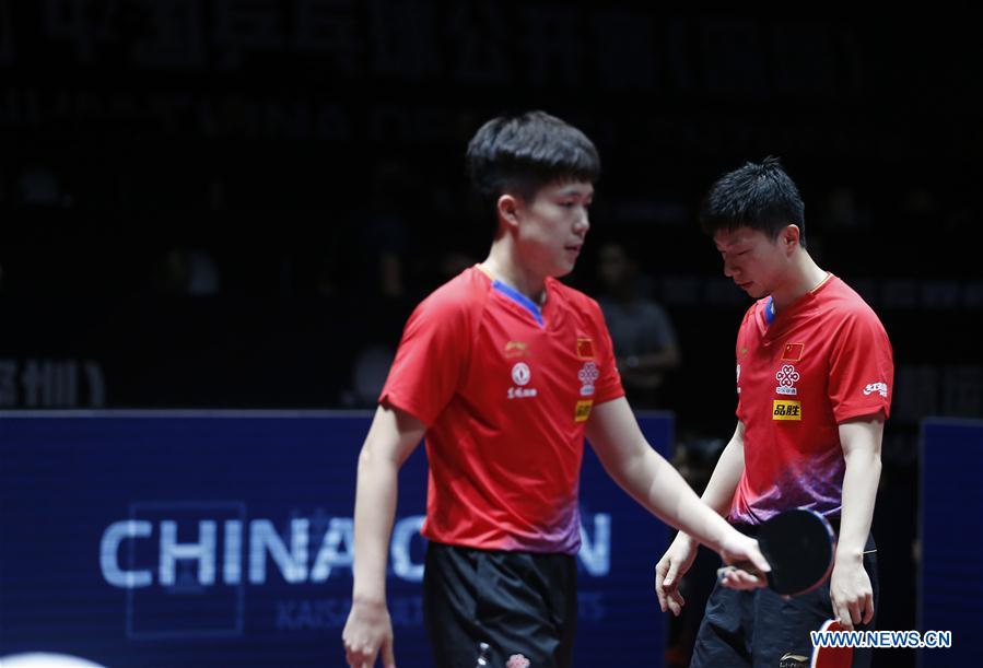 (SP)CHINA-SHENZHEN-TABLE TENNIS-CHINA OPEN-MEN'S DOUBLES (CN)