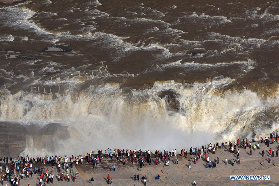 #CHINA-SHANXI-YELLOW RIVER-HUKOU WATERFALL (CN)