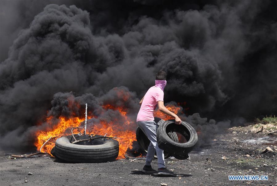 MIDEAST-WEST BANK-NABLUS-CLASHES