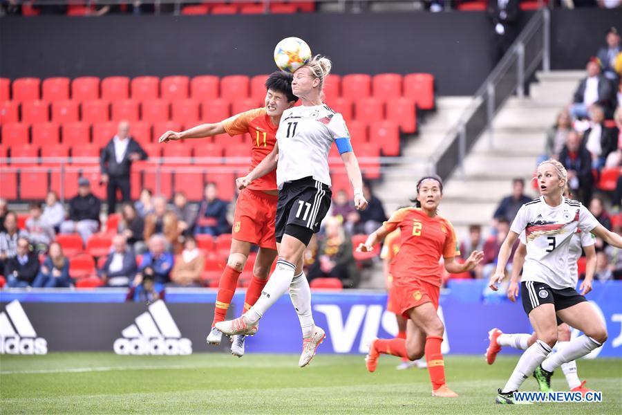 (SP)FRANCE-RENNES-2019 FIFA WOMEN'S WORLD CUP-GROUP B-GER VS CHN