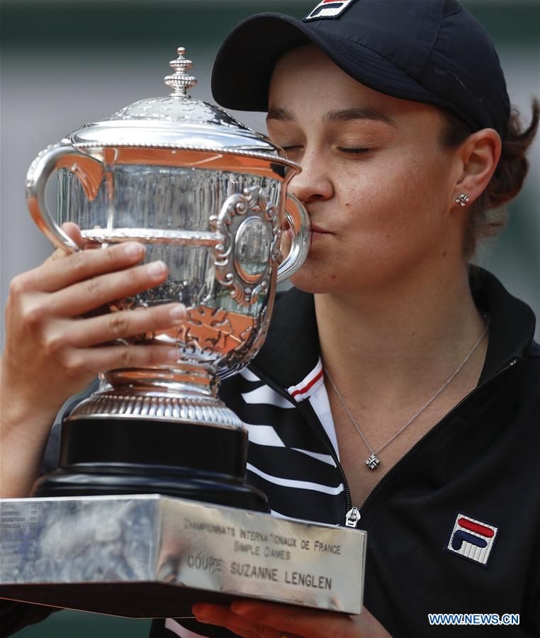 (SP) FRANCE-PARIS-TENNIS-ROLAND GARROS-WOMEN'S SINGLES FINAL