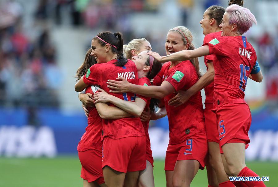 (SP)FRANCE-REIMS-SOCCER-FIFA WOMEN'S WORLD CUP-USA VS THA