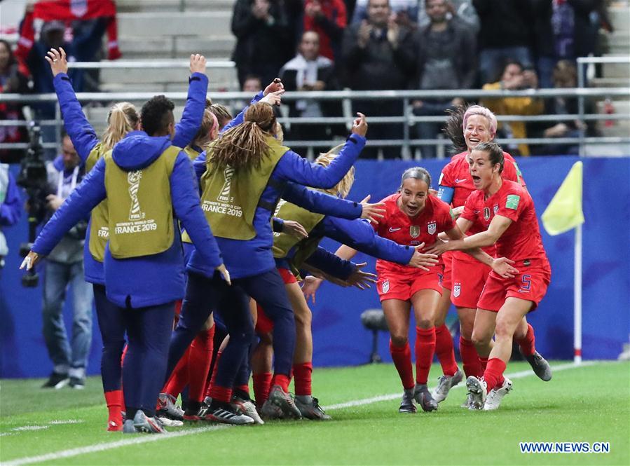 (SP)FRANCE-REIMS-SOCCER-FIFA WOMEN'S WORLD CUP-USA VS THA