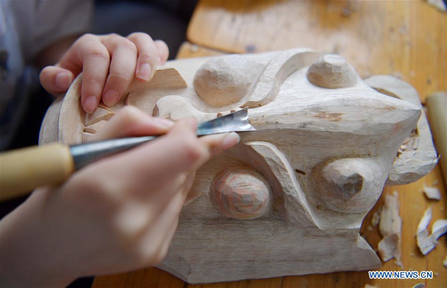 #CHINA-HUBEI-NUO OPERA-MASK MAKING (CN)