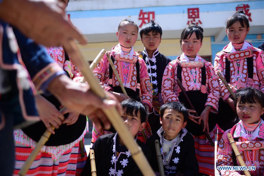 #CHINA-GUIZHOU-BIJIE-MUSICAL INSTRUMENT-SCHOOL (CN)