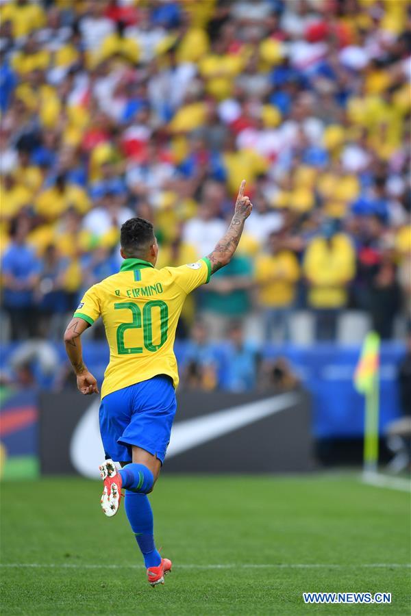 (SP)BRAZIL-SAO PAULO-SOCCER-COPA AMERICA 2019-BRAZIL VS PERU