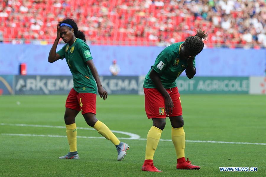 (SP)FRANCE-VALENCIENNES-2019 FIFA WOMEN'S WORLD CUP-ROUND OF 16-ENG VS CMR