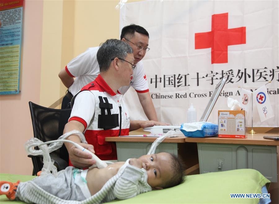 MONGOLIA-ULAN BATOR-CHINESE MEDICAL TEAM-HEART DISEASE