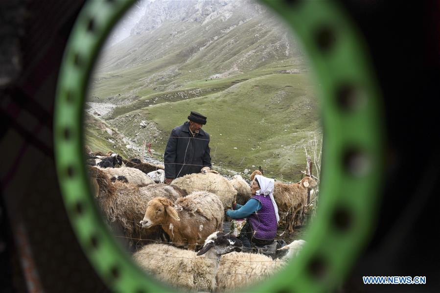 CHINA-XINJIANG-TAXKORGAN-HERDSMAN-POVERTY ALLEVIATION (CN)